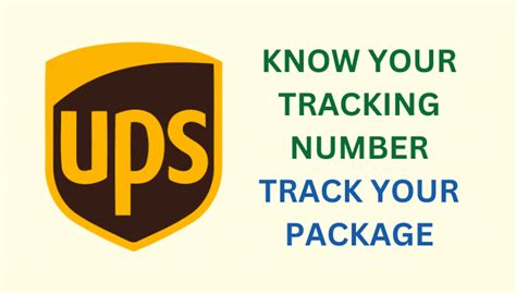 ups tracking number track freight status  package