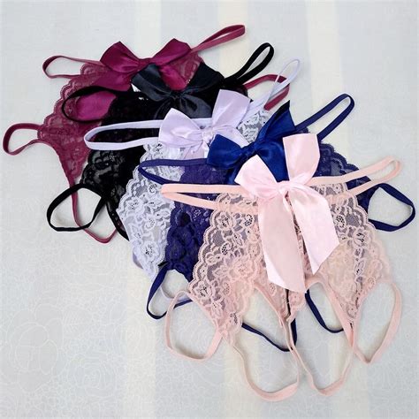 Open Butt Bow Crotchless Sissy Panties – Sissy Panty Shop