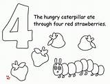 Coloring Caterpillar Hungry Very Pages Template Kids Printables Book Print Carle Eric Board Activities Inspirational Children Choose sketch template