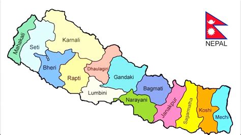 Nepal Map World Map Of Nepal