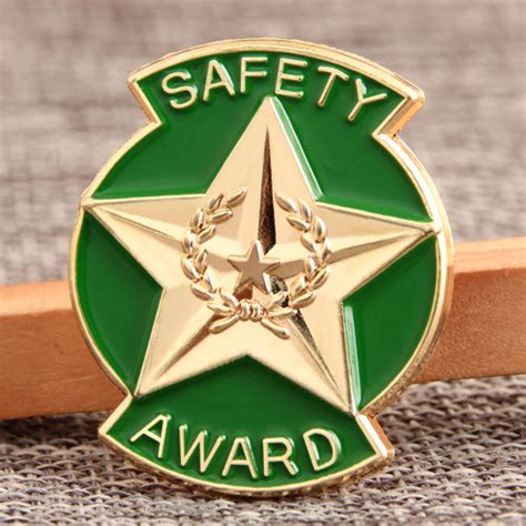 enamel pins custom safety award pins cheap enamelpinscom