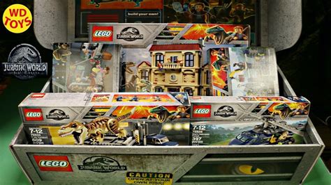New Lego 14 Jurassic World Fallen Kingdom Sets Unboxing