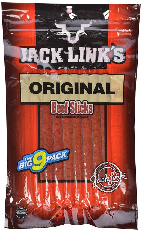 jack link s beef stick original 1 5 ounce sticks pack of 24