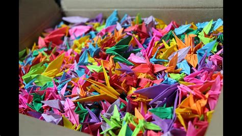 folding  origami paper cranes   blackberry  phone youtube