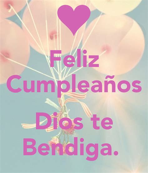 feliz cumpleanos dios te bendiga poster gjh