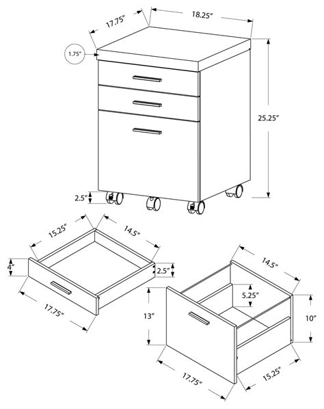 file drawer size filing cabinets