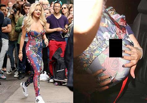 Rita Ora Suffers Tragic Wardorbe Malfunction See Pics