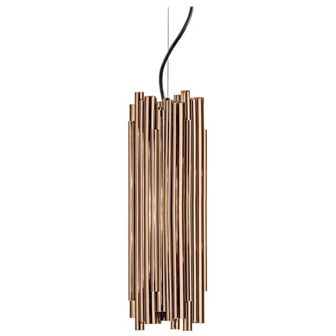 wink gold plated pendant lamp with pink fringes for sale at 1stdibs
