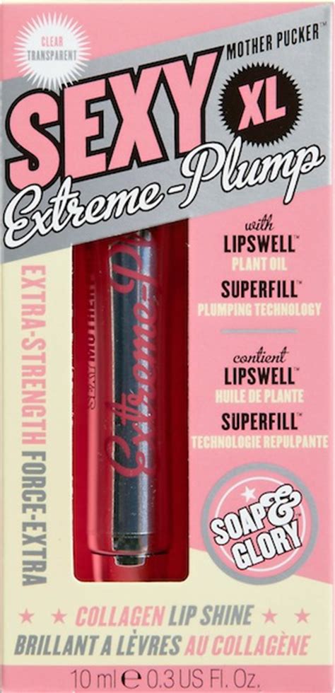 soap and glory sexy mother pucker xl extreme plump collagen lip shine