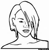 Coloring Rihanna Humans Neal Shaquille Famous Misti Thecolor Colorare sketch template