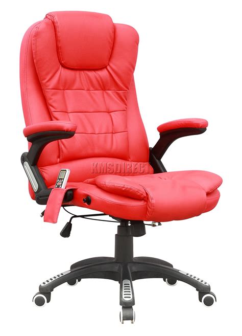 Westwood Heated Massage Office Chair Leather Gaming