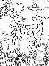 Quivervision Coloring Cow Printable Pages Happy Ll Using sketch template