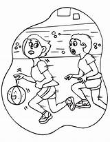 Basketball Coloring Game Girls Pages Printactivities Print Girl Appear Printables Printed Only Kids When Will Do sketch template