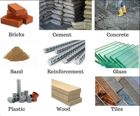 strength  common building materials concise info