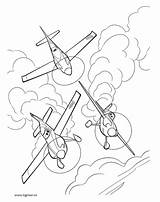 Colorat Plansa Aer Avioane Zed Ned Ripslinger Tigrisor Coloring sketch template