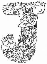 Doodle Elephant Artpal Cutekawaii Paintingvalley sketch template