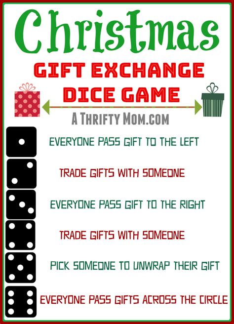 christmas gift exchange dice game christmas gift exchange christmas