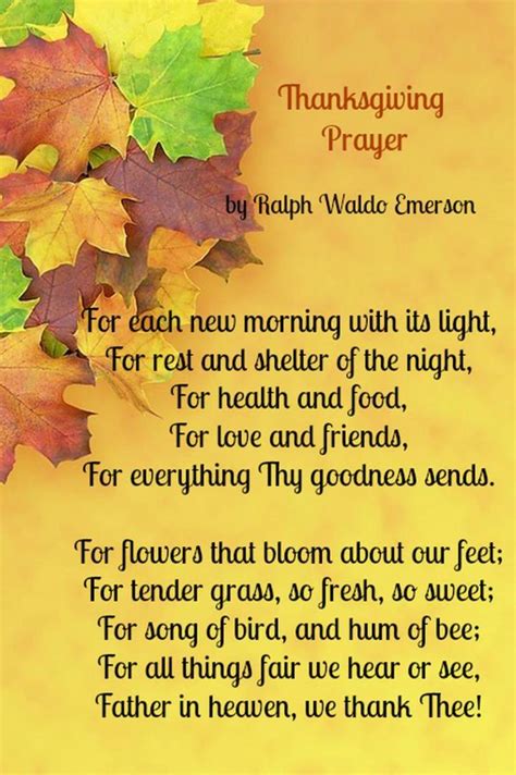 thanksgiving poems hubpages
