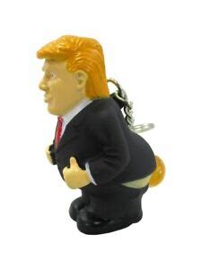 president donald trump pooping squeezable keychain gag novelty gag joke gift ebay