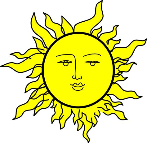 sun   face  rones clip art  clkercom vector clip art  royalty  public