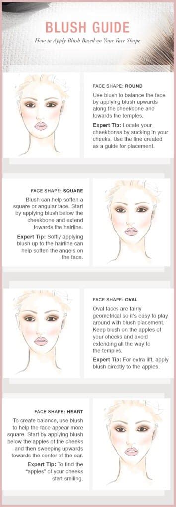 best blush placement for your face shape glo skin beauty glo skin