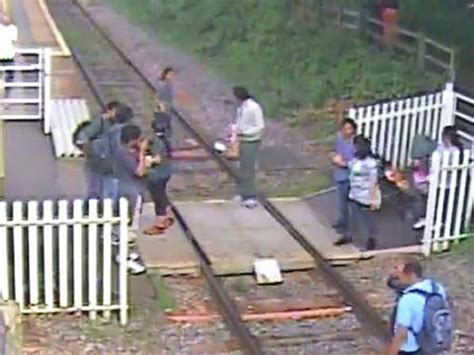 train track selfies people warned after railway incidents caught on cctv the independent