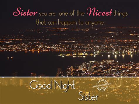 good night wishes for sister good night pictures