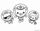 Octonauts Coloring4free sketch template