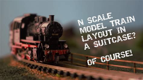 scale mini layout   vintage suitcase   youtube