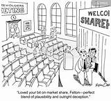 Shareholders Meeting Cartoon Shareholder Market Agm Annual Executive Business sketch template