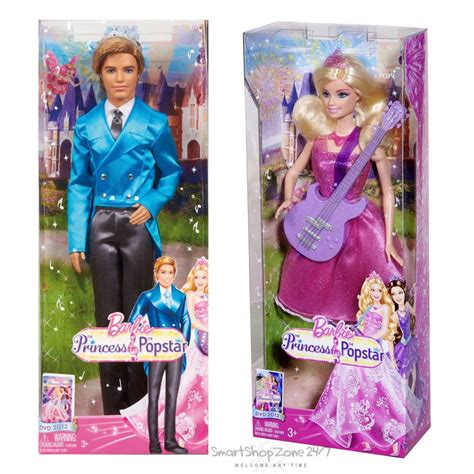 barbie the princess and the popstar tori and liam dolls set of 2 dolls