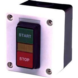 motor controls push button operators stations  hole dual startstop start stop mm