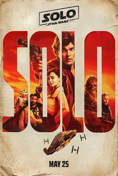 solo theatrical  sheet poster hitting theaters