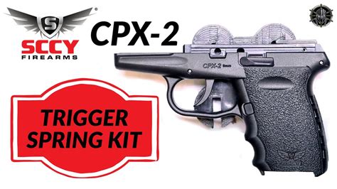 sccy cpx  trigger spring kit sccy cpx  accessories youtube