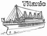 Coloring Pages Titanic Printable Colouring Ginormasource Print Rms sketch template