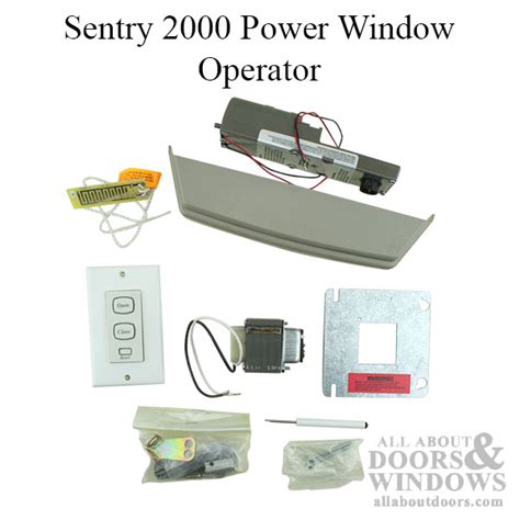 marvin  sentry  power window operator skylight electric truth