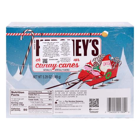 Hersheys Chocolate Mint Candy Canes 149 G Online At Best Price