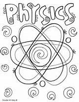 Science Physics Coloring Pages sketch template