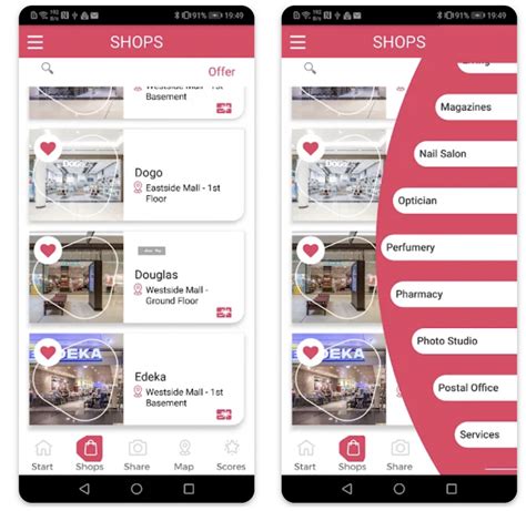 shopping mall app development pros features examples idap blog