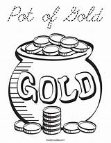 Gold Coloring Pot Cursive Built California Usa sketch template