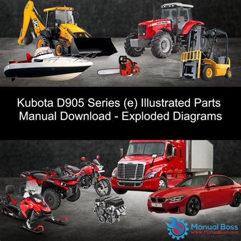 kubota  series  illustrated parts manual  exploded diagrams default title