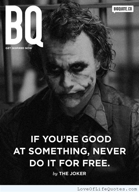 joker quote   good   quote   good