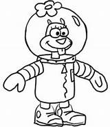 Sandy Cheeks Coloring Pages Spongebob Drawing Squarepants Color Draw Squirrel Kids Step Printable Colouring Lesson Getcolorings Getdrawings sketch template