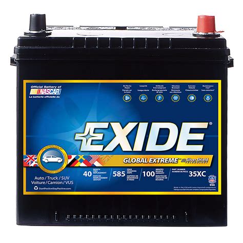 exide extreme automotive battery group   home depot canada