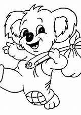Coloring Pages Koala Dibujos Para Printable Koalas Baby Colorear Cute Animal Cartoon Kids Clipart Cliparts Pintar Drawing Sheet Eucalyptus Sheets sketch template