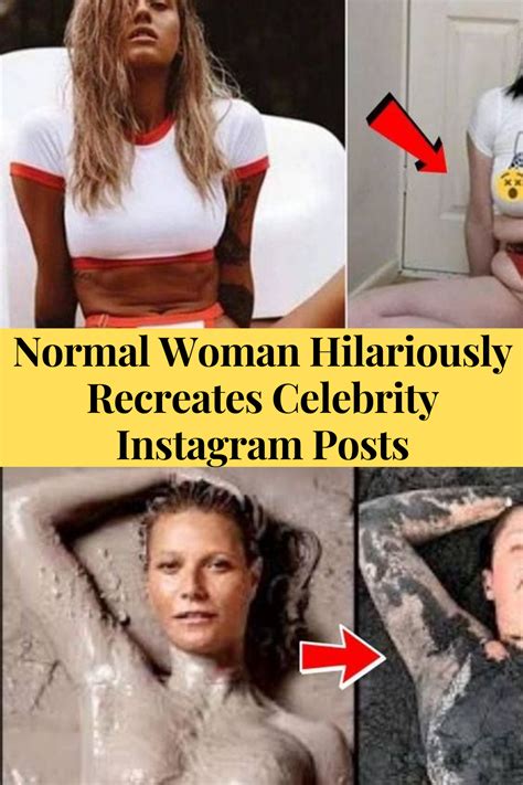 normal woman recreates celebrity photos and the results are even
