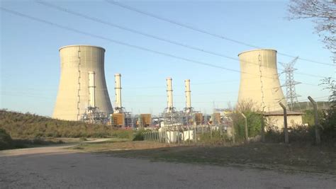 towers   energy station stock footage video  royalty
