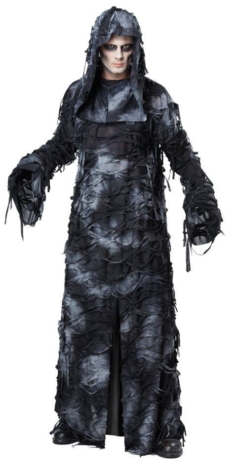Zombie Deluxe Ghoul Robe Grim Reaper Adult Costume Size