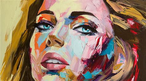 hd wallpaper painting oils woman girl sexy beautiful painted