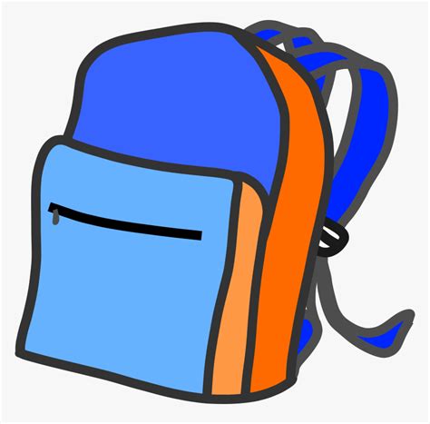 easy school bag drawing hd png  kindpng